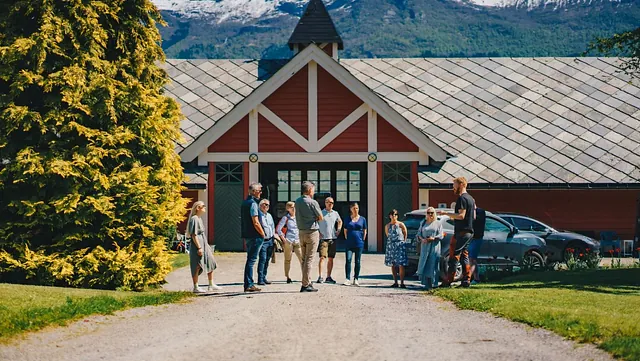 Local farm, Alde Cider in Hardanger 