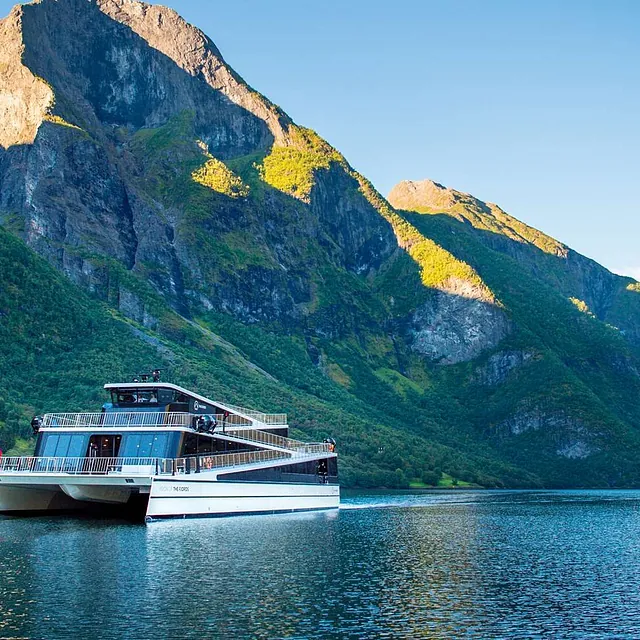 Electrical cruise in Nærøyfjorden